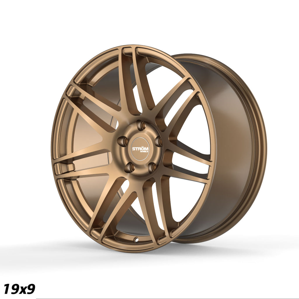 Cerchio in lega Ström STR3 19x9 5x120 ET31 Satin Bronze