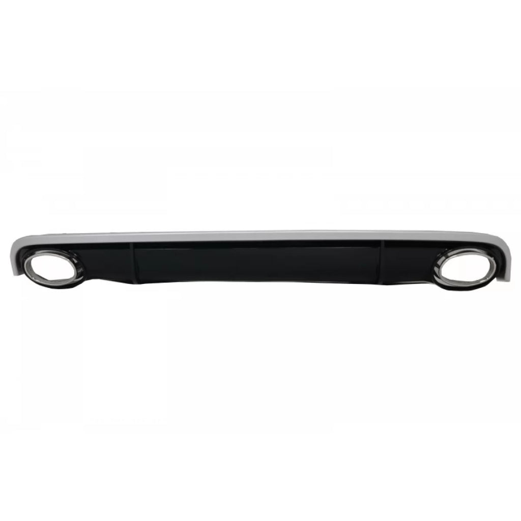 Paraurti aria diffusore & Terminali di scarico con LED fanali posteriori per Audi A7 4G (2010-2014) RS7 design