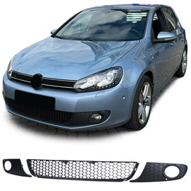 Paraurti griglia con Fendinebbia coperture Sport design per VW Golf 6 08-13