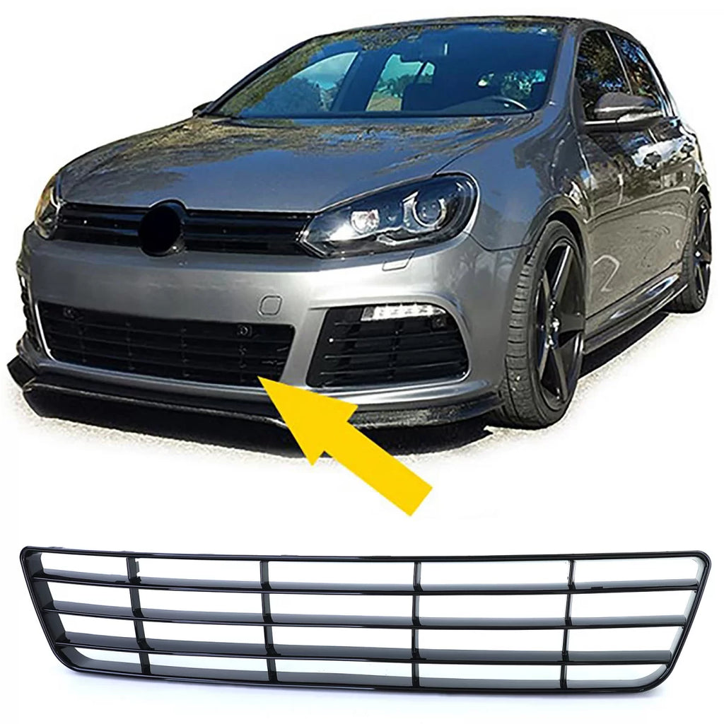 Paraurti griglia radiatore griglia inserto per VW Golf 6 R20 paraurti 08-12