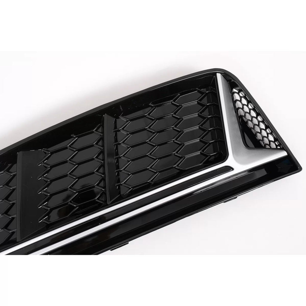 Paraurti inferiore griglia coperture laterale griglie per Audi A4 B9 berlina Avant (2016-2018) RS4 design