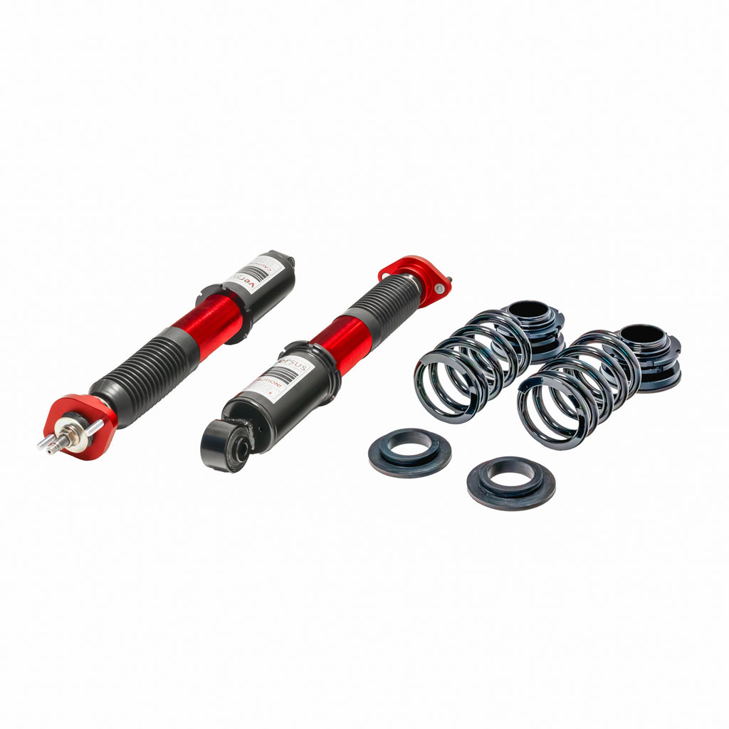 Assetto a ghiera Versus Race per BMW Serie 3 E30 (montanti Ø45 mm) – molle posteriori separate – foto 3