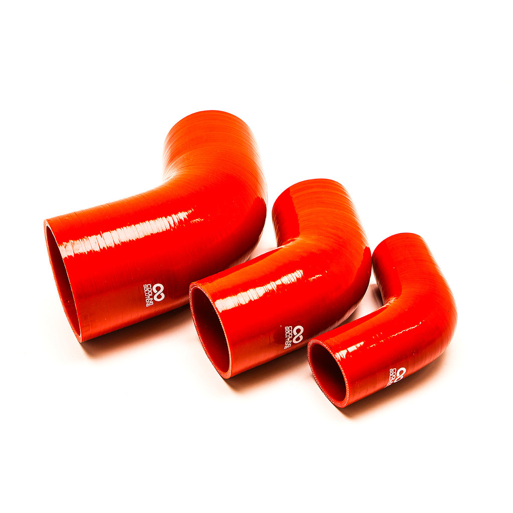 Curva 67° in silicone | Cooling Solutions — Rosso