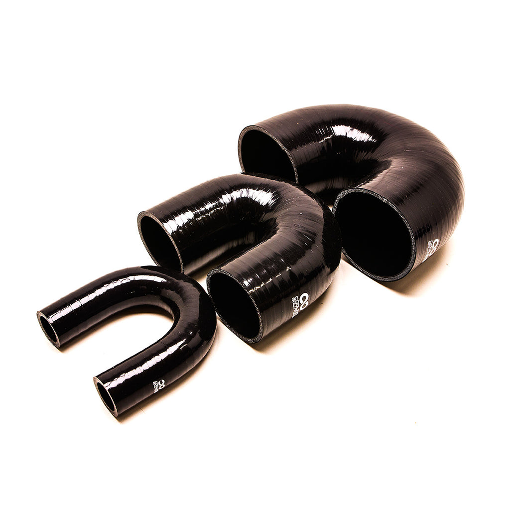Curva 180° in silicone | Cooling Solutions — Nero
