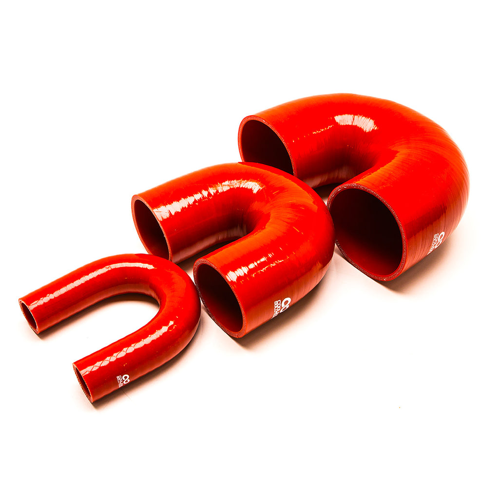 Curva 180° in silicone | Cooling Solutions — Rosso