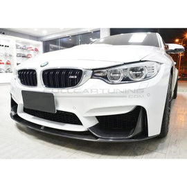 CarbonWorks Lip paraurti anteriore M Style in carbonio per BMW M3 F80 2014-2018 e M4 F82/F83 2014-2022 – cod. 78702 - foto 2