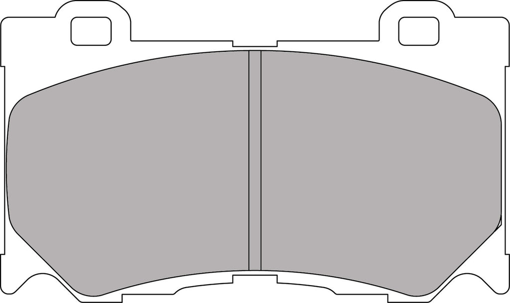Pastiglie freni Ferodo DS2500 anteriori Nissan 370Z Z34