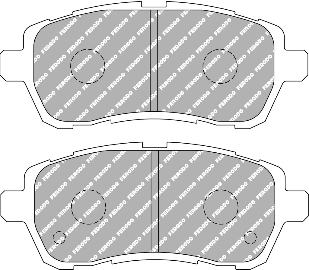 Pastiglie freni Ferodo DS2500 anteriori Mazda 2 DE