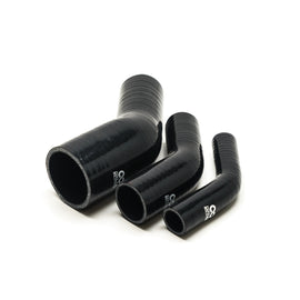 Curva riduttrice 45° in silicone | Cooling Solutions — Nero