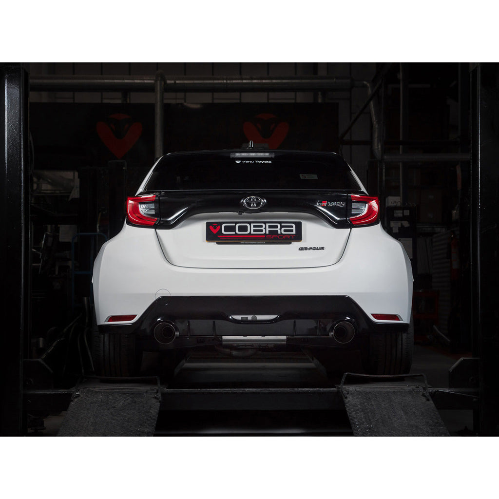 Cobra Sport Scarico sportivo Cat Back Venom Box Delete per Toyota Yaris GR (2020+)