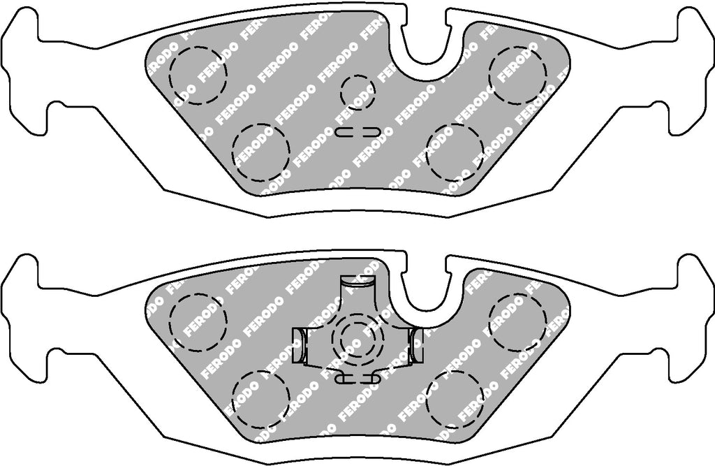 Pastiglie freni Ferodo DS2500 posteriori BMW Serie 3 E30