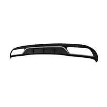 Carica l'immagine nel visualizzatore di Gallery, Diffusore stile C63 con nero terminali per standard Paraurti posteriore per Mercedes Classe C W205 berlina, S205 station