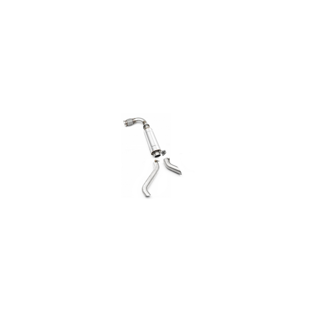 Downpipe con silenziatore RM02 e terminali Can-Am Maverick X3 Turbo RM Motors