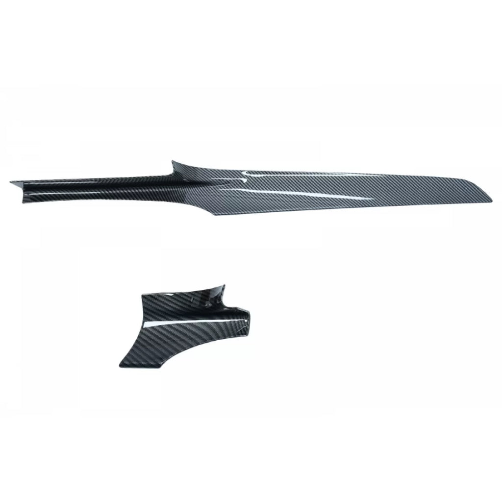 Auto centrale Console cruscotto strisce interno modanatura con motore Start pulsante copertura per Mercedes Classe C