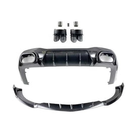 Carbonio set BRBS per anteriori e posteriori paraurti di Mercedes A design GT 4 porta Coupe X290 dal 2019
