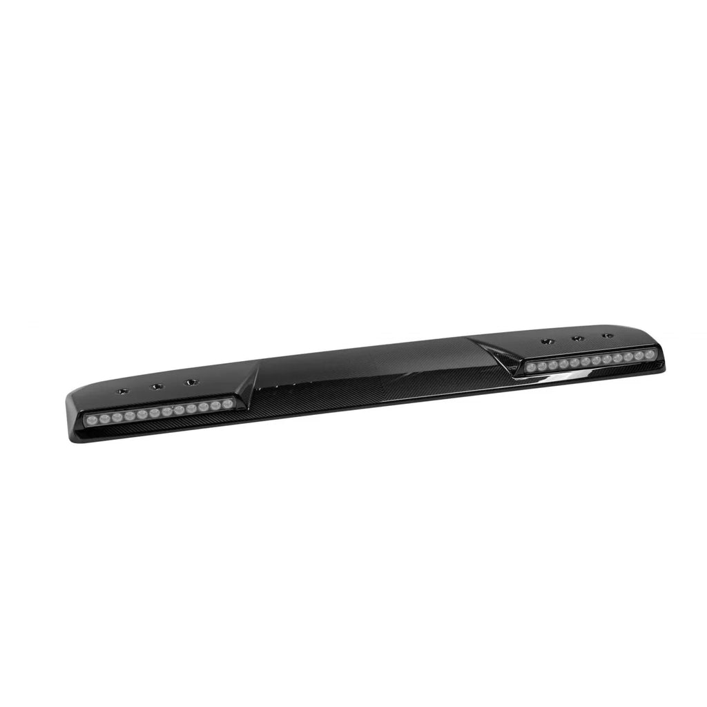 Carbonio spoiler tipo B design 800 per tetto con Luci diurne per Mercedes Classe G W464 dal 2018