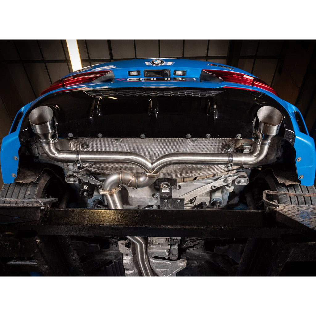 Cobra Sport Scarico sportivo Turbo Back valvolato Venom Box Delete per BMW M135i F40 (2019+)