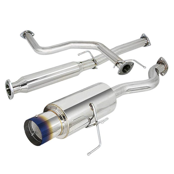Scarico Cat-Back SK-Import Honda Integra DC2 Terminale Titanio
