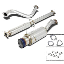 Carica l'immagine nel visualizzatore di Gallery, Scarico Cat-Back SK-Import Honda Del Sol EG EH Terminale Titanio