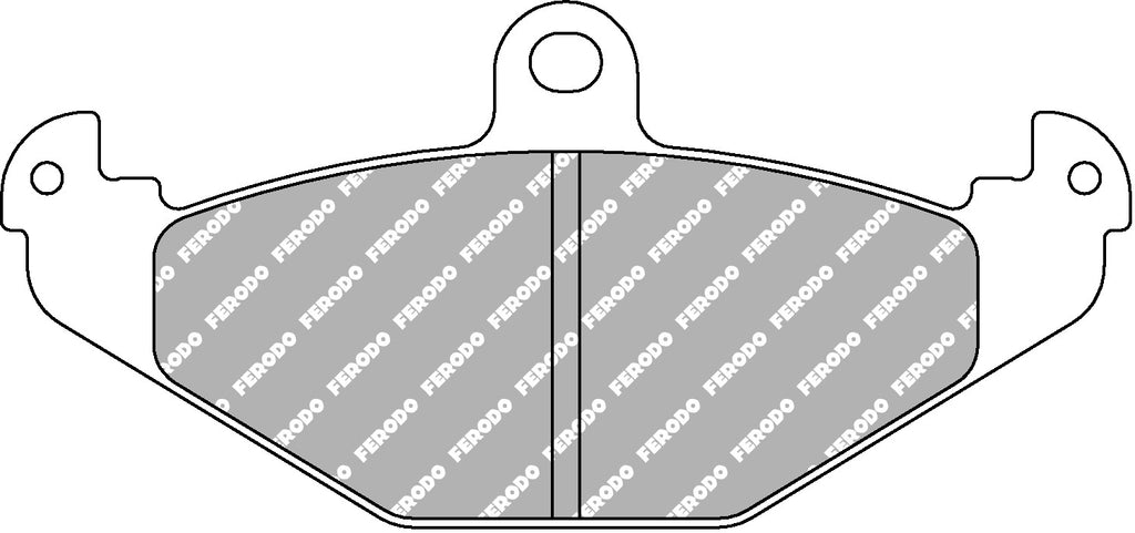 Pastiglie freni Ferodo DS2500 posteriori Dodge Viper SR II