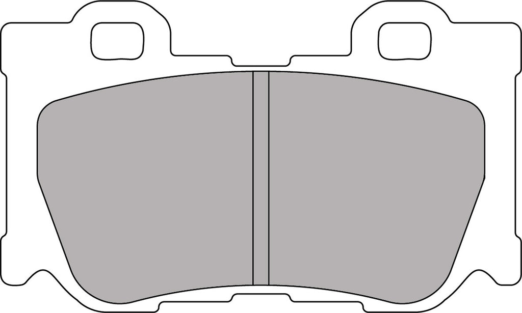 Pastiglie freni Ferodo DS2500 posteriori Nissan 370Z Z34