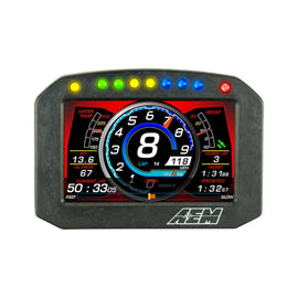 AEM CD-5FLG Carbon Flat Panel Display digitale logging con GPS - 30-56