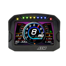 AEM CD-5LG Carbon Display digitale logging con GPS - 30-5603