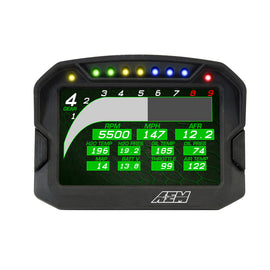 AEM CD-5LG Carbon Display digitale logging con GPS - 30-5603