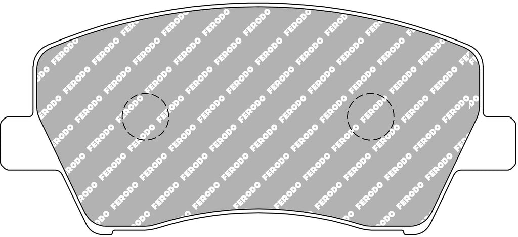Pastiglie freni racing Ferodo DS1.11 anteriori per auto da competizione