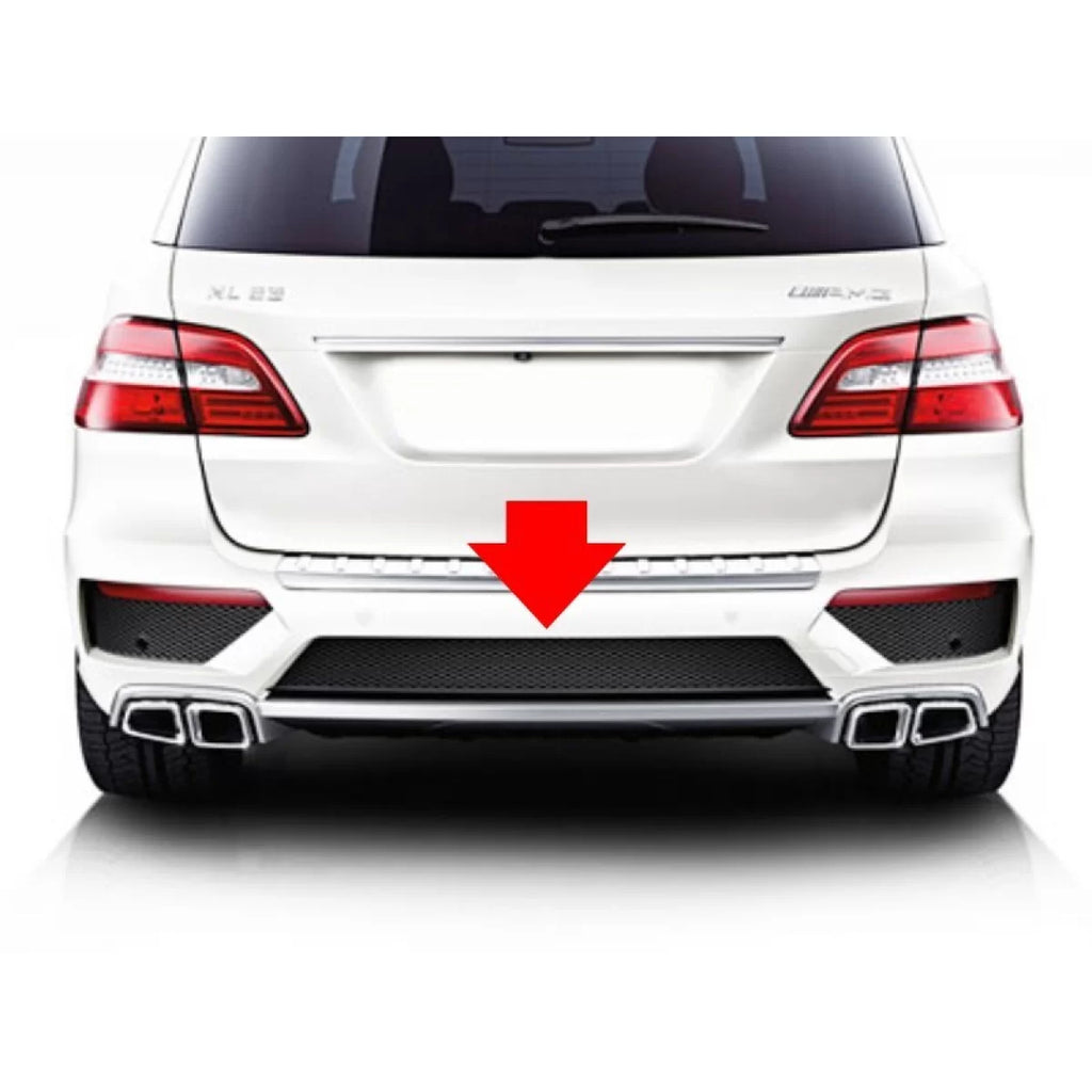 Centrale griglia per posteriore A design paraurti per Mercedes ML W166 2011-2015