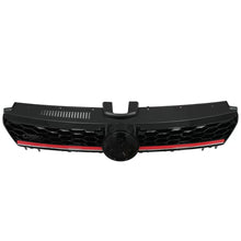 Centrale Griglia anteriore per VW Golf 7 VII 5G (2013-2017) rosso lamella GTI design