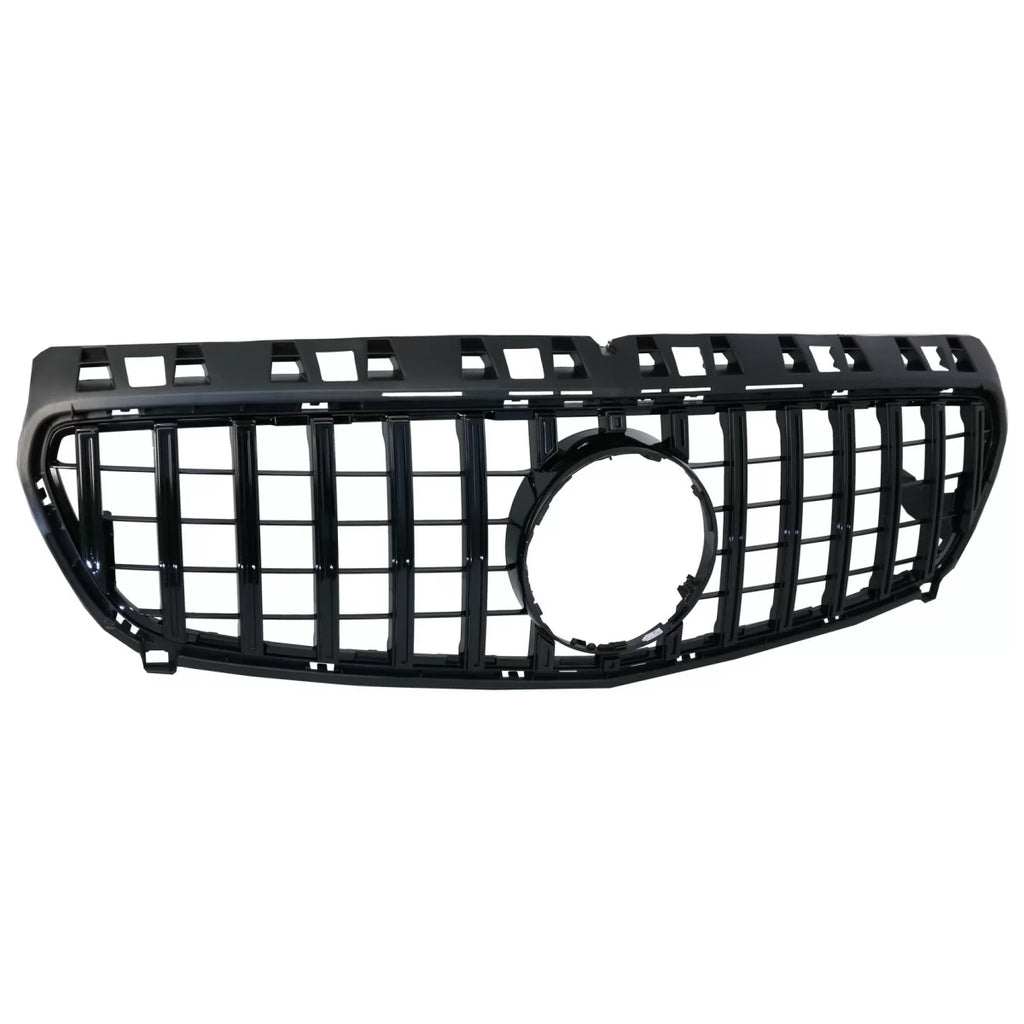Griglia centrale per Mercedes Classe A W176 (2012-08.2015) A45 GT-R Panamericana design tutti nero