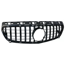 Griglia centrale per Mercedes Classe A W176 (2012-08.2015) A45 GT-R Panamericana design tutti nero