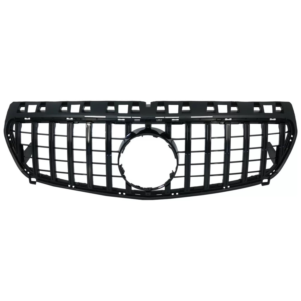 Griglia centrale per Mercedes Classe A W176 (2012-08.2015) A45 GT-R Panamericana design tutti nero