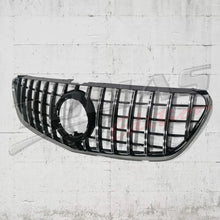 Griglia centrale per Mercedes Classe V W447 (2014-03.2019) GT R Panamericana design nero cromato