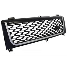 Griglia centrale e laterale bocchette gruppo per Land Range Rover Vogue III L322 (2002-2005) Nero lucido &amp; argento
