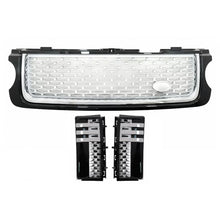 Griglia centrale e laterale bocchette gruppo per Land Range Rover Vogue L322 III (2010-2012) Autobiography stile nero