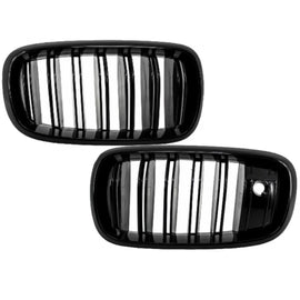 Griglie centrali a doppio rene per BMW X5 X6 F15 F16 (2014 e successivi) X5M X6M Doppia lamella design M-kit Sport