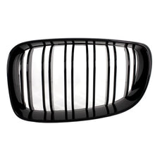 Griglie centrali Griglie a doppio rene per BMW Serie 1 E81 E82 E87 E88 M1 M (2007-2011) LCI Doppia lamella M design nere
