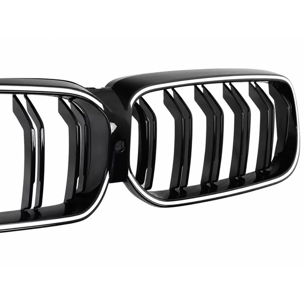 Griglie anteriori a doppio rene con LED per BMW Serie 6 G32 GT LCI (2020-2023)