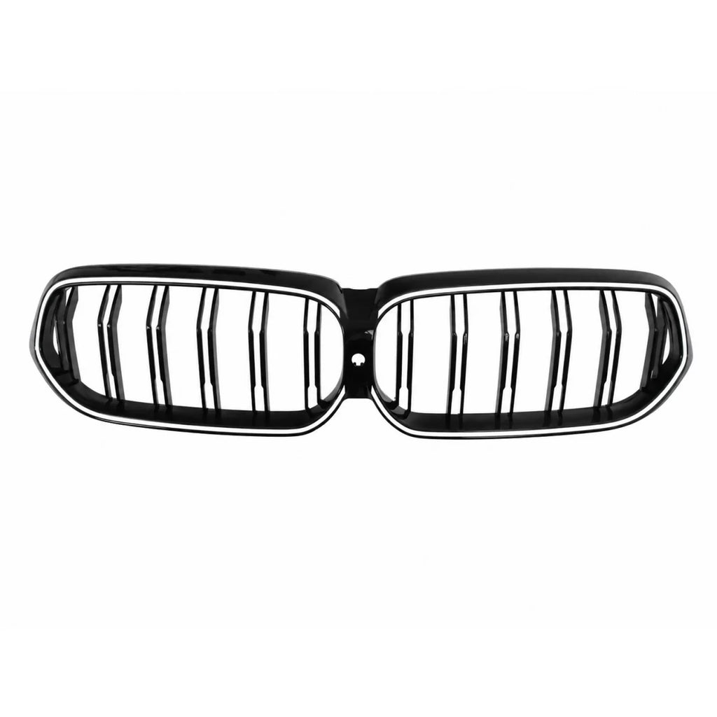 Griglie anteriori a doppio rene con LED per BMW Serie 6 G32 GT LCI (2020-2023)