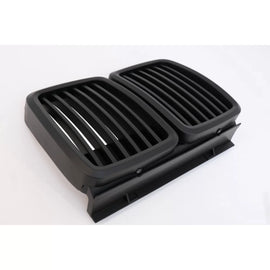 Centrale a doppio rene griglia per BMW Serie 3 E30 (1982-1994) Nero opaco