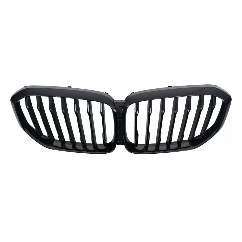 Centrale a doppio rene griglia per BMW X5 G05 (2018-2022) Nero lucido