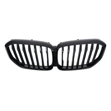 Carica l'immagine nel visualizzatore di Gallery, Centrale a doppio rene griglia per BMW X5 G05 (2018-2022) Nero lucido