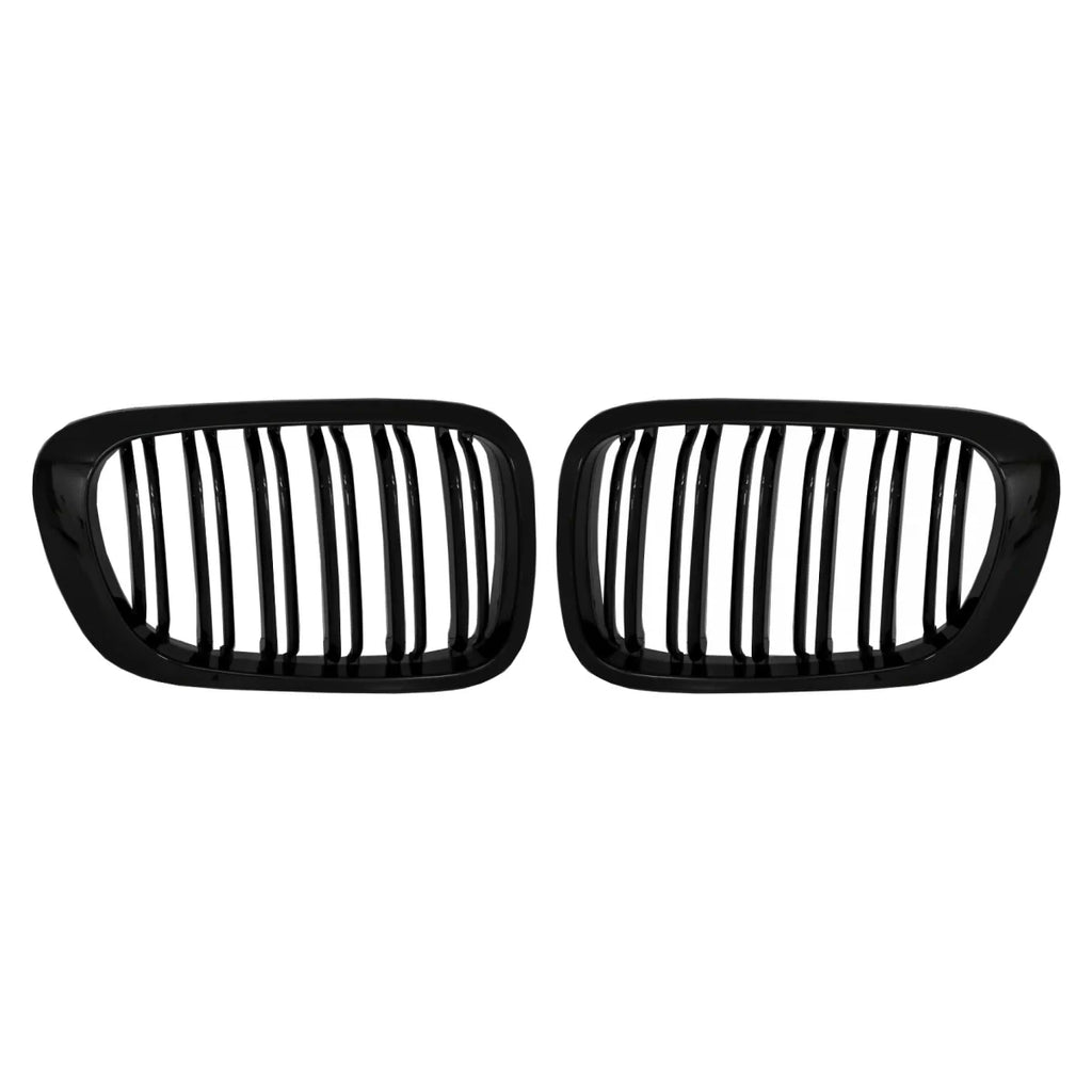 Griglie anteriori a doppio rene per BMW Serie 3 E46 Coupe Cabrio 2 porte pre-restyling (1999-2002) Doppia lamella M