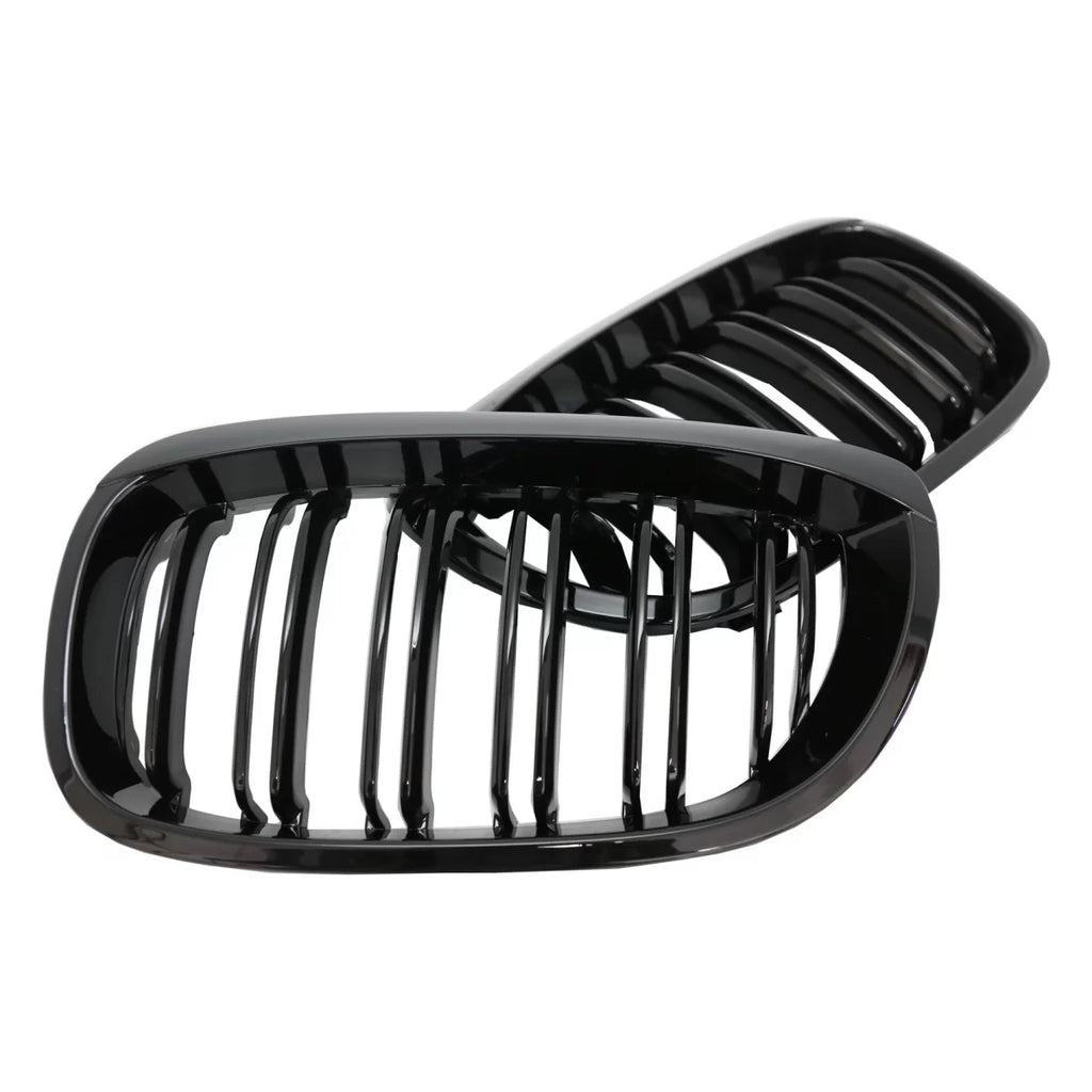Griglie anteriori a doppio rene per BMW Serie 3 E46 Coupe Cabrio 2 porte restyling (2003-2005) Doppia lamella M design