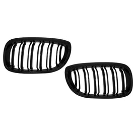 Griglie anteriori a doppio rene per BMW Serie 3 E46 Coupe Cabrio 2 porte restyling (2003-2005) Doppia lamella M design