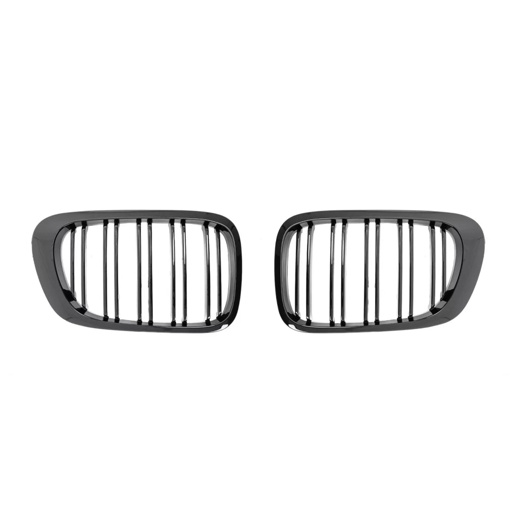 Griglie anteriori a doppio rene per BMW Serie 3 E46 Coupe Cabrio 2 porte pre-restyling (1999-2002) Doppia lamella M