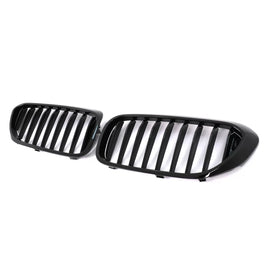 Griglie anteriori a doppio rene per BMW Serie 5 G30 G31 berlina Touring (2017-2019) nere lucide