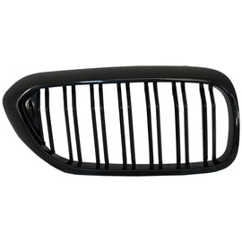 Griglie anteriori a doppio rene per BMW Serie 5 G30 G31 berlina Touring (2017-2019) Doppia lamella M design nere lucide